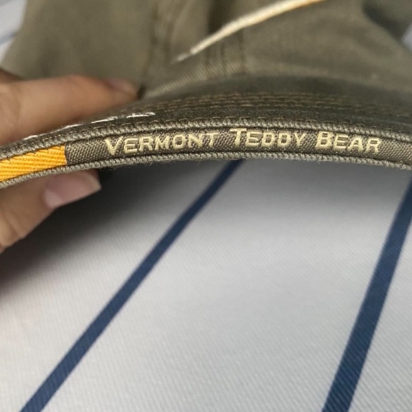 vintage vermont teddy bear company baseball cap - Picture 3 of 4